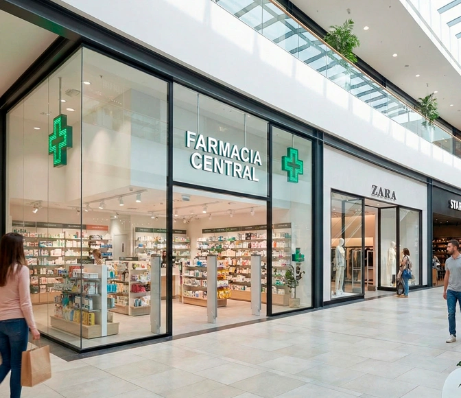 Comprar Farmacia en Centro Comercial